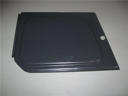 Picture of headlight access panel, left