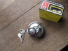 Picture of locking petrol tank cap 1300 and 1500 carburettor, metal, chrome