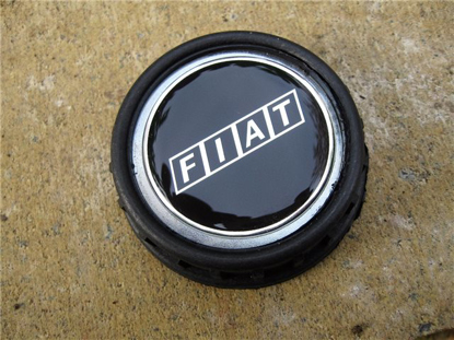 Picture of fuel filler cap with FIAT emblem
