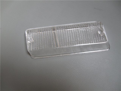 Afbeeldingen van glas knipperlicht 1300, voorzijde links, wit