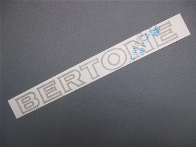 Afbeeldingen van sticker BERTONE 300x25 mm, goud