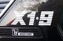 Picture of stickers rollbar, horizontal, silver