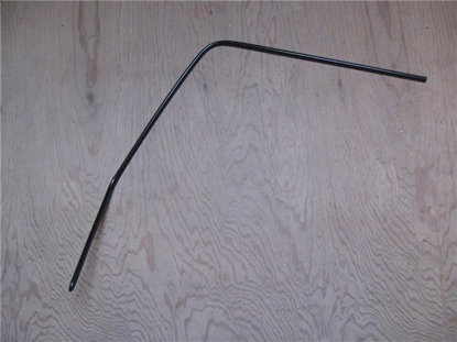 Picture of black moulding for rollbar, left, Bertone