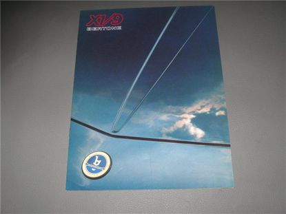 Afbeeldingen van Bertone X 1/9 1986, Engels