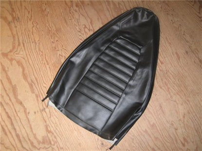 Afbeeldingen van set stoelbekleding 1300 1975-1979, leder, zwart