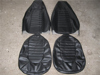 Afbeeldingen van set stoelbekleding 1300, 1973-1975, zwart