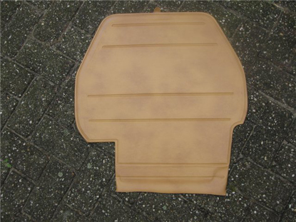 Picture of spare wheel cover, ocher