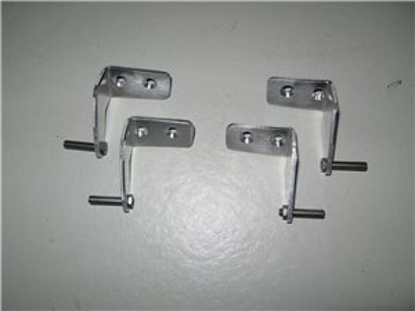 Picture of sun visor brackets, aluminium