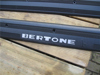 Picture of carpet threshold kickplate, black,, BERTONE