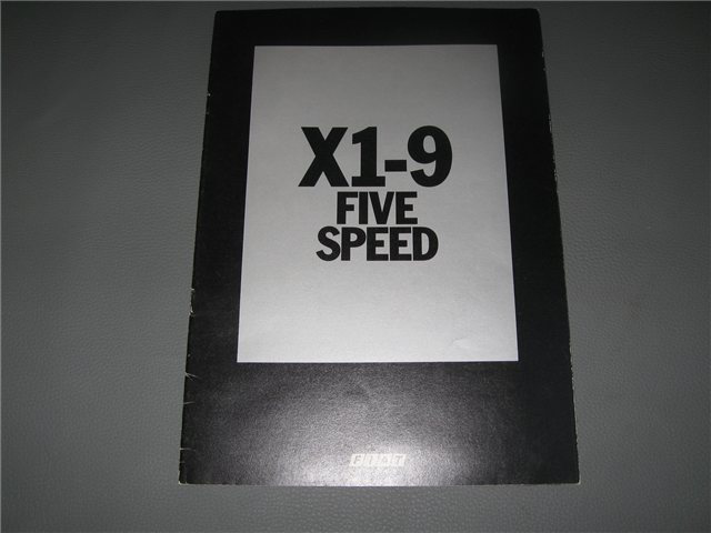 Afbeeldingen van Fiat X 1/9 Five Speed, nederlands