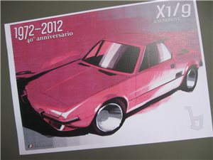 Afbeeldingen van X 1/9 print, 40 anniversario Torino 2012