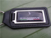 Picture of keyring 40 anni X 1/9, leather, logo black