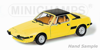 Picture of MiniChamps model car 1:18   YELLOW