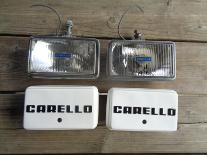Picture of CARELLO fog lights / fendinebbia, glass WHITE