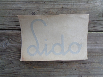 Picture of LIDO sticker, ORIGINAL, silver