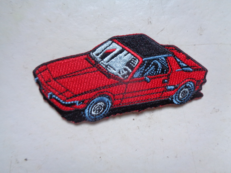 Picture of embroidered X 1/9 emblem