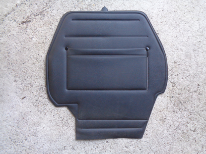 Picture of spare wheel cover, latest model, BERTONE, black